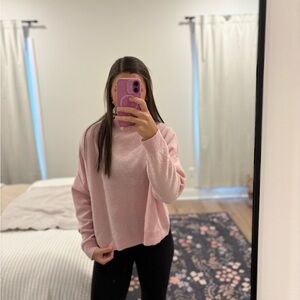 Pilcro by Anthropologie The Alamo Cashmere MockNeck Pullover Sweater size Large